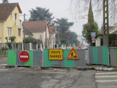 Travaux rue Clemenceau